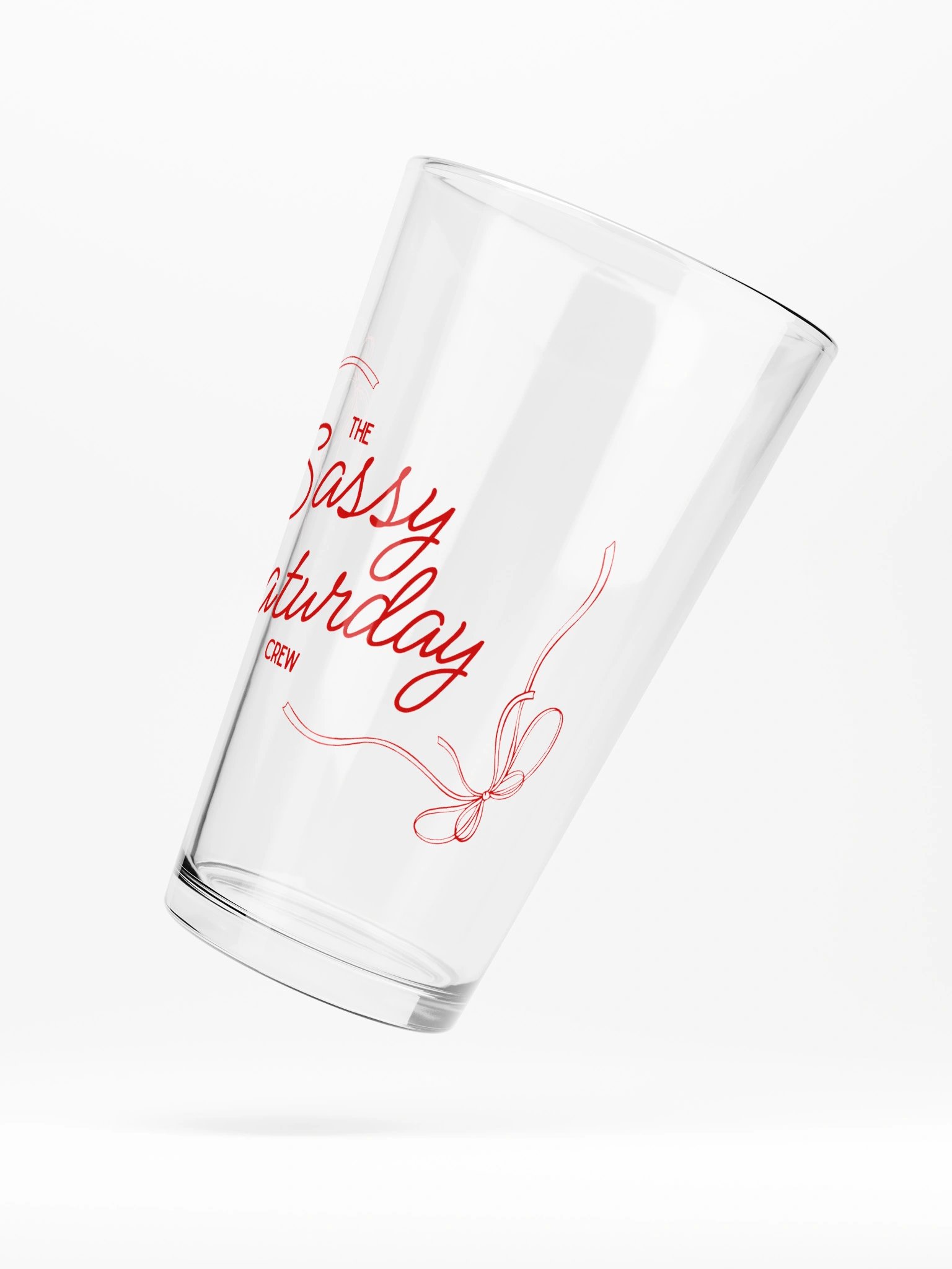 Sassy Saturday Pint Glass product image (5)