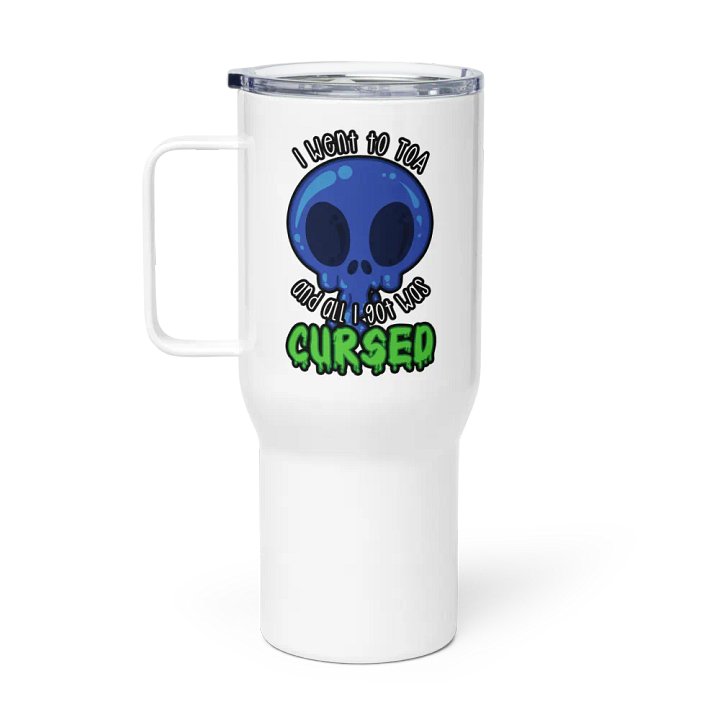 All I Got Was Cursed - Shaman - Travel Mug w/Handle product image (1)