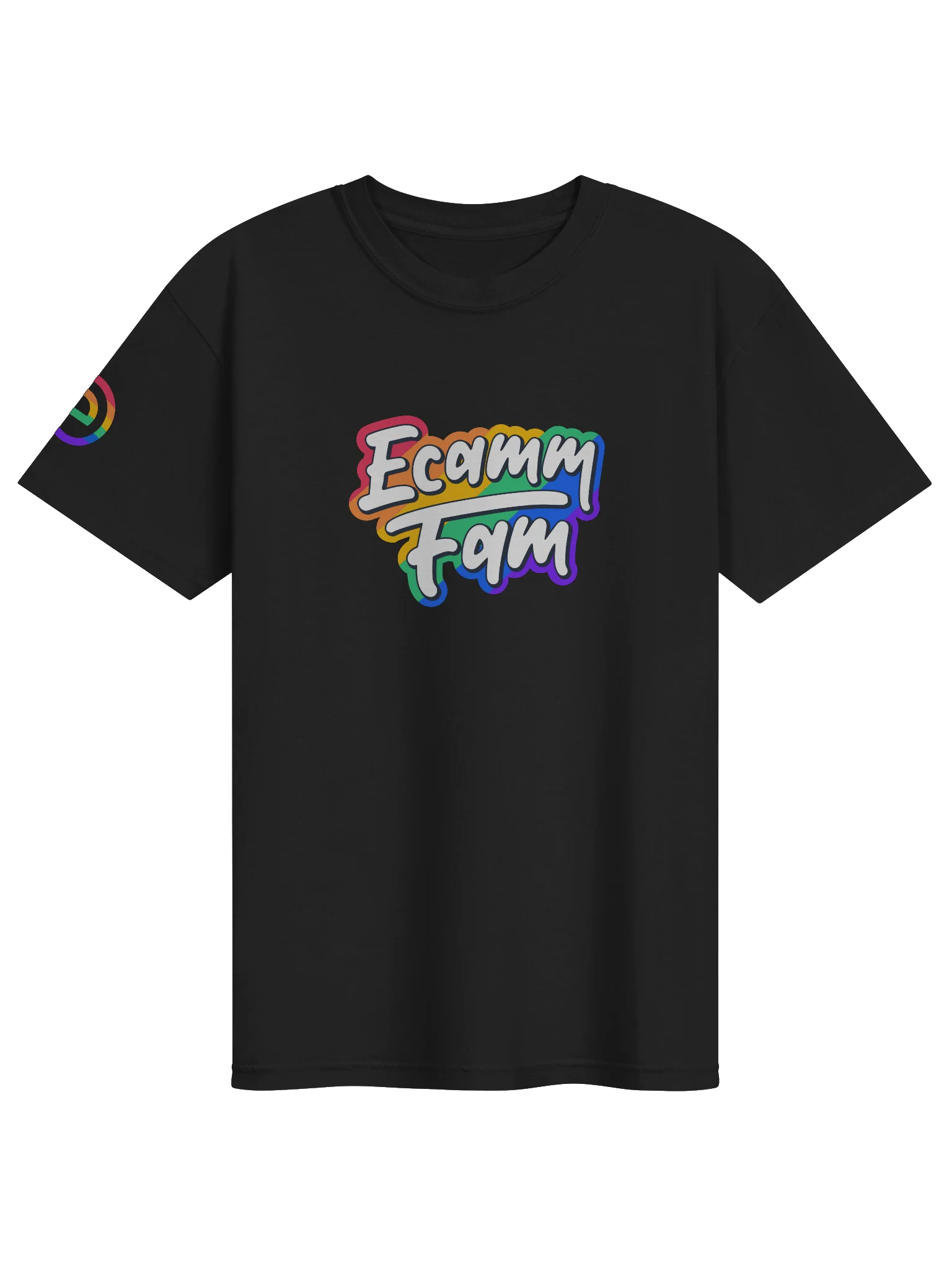 Ecamm Fam Pride T Shirt product image (1)