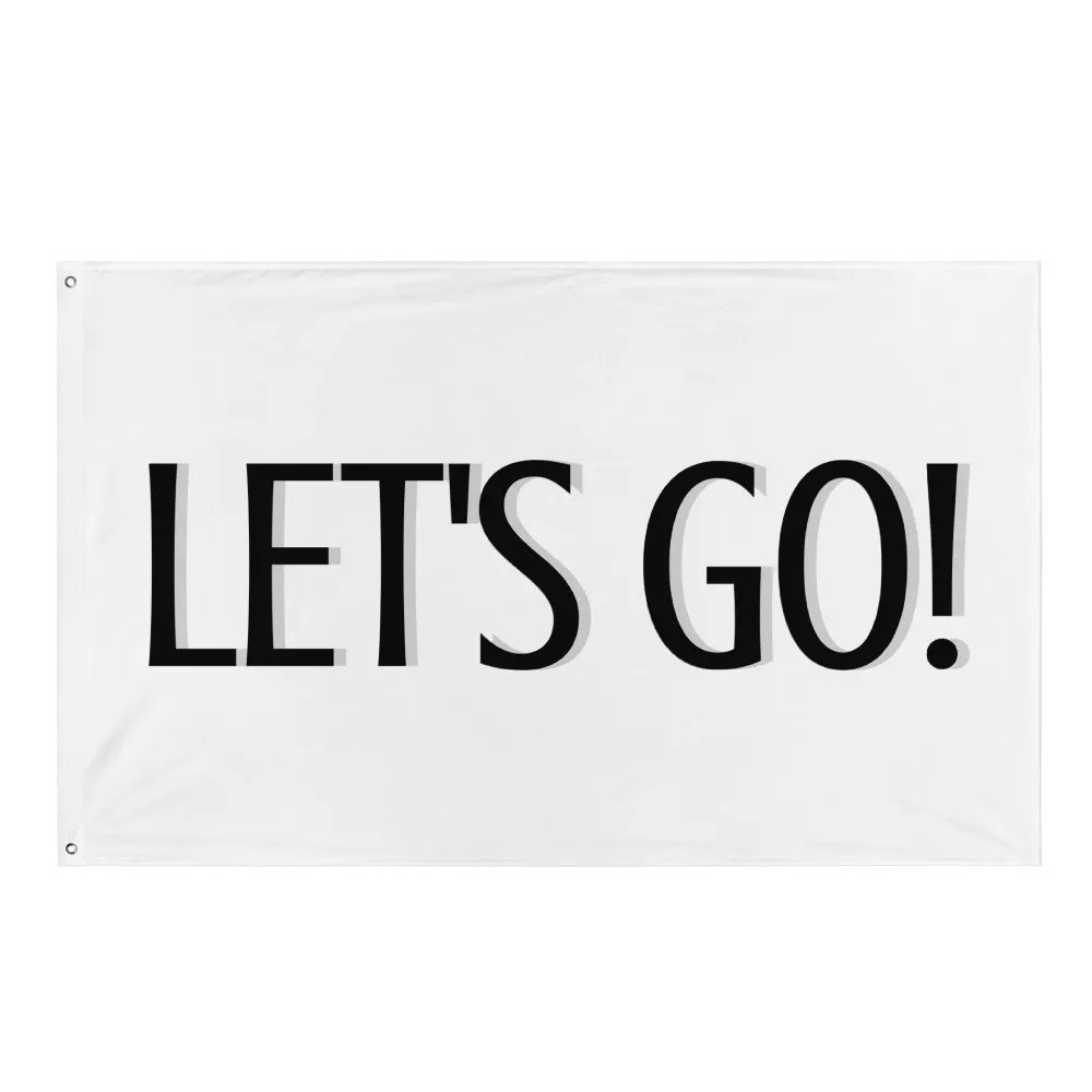 DO IT ALL "LET'S GO" Flag product image (1)