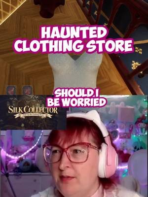 Haunted Clothing Store or What #spookygame #gamingclips #fluffisle #hauntedstore #silkcollector #ad