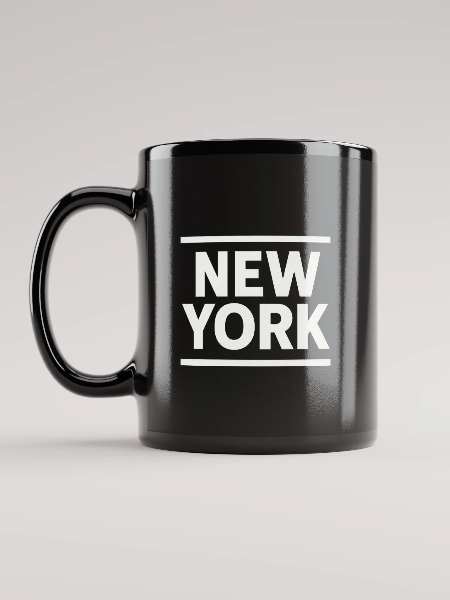 Bold New York Black Mug product image (11)