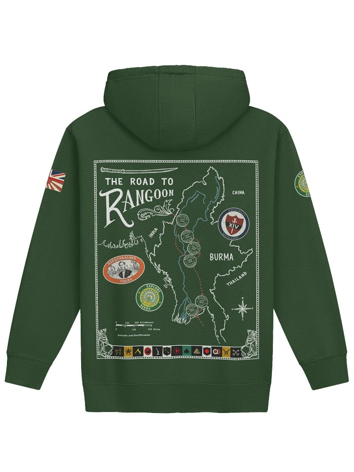 Road to Rangoon Hoodie - Transparent product image (1)