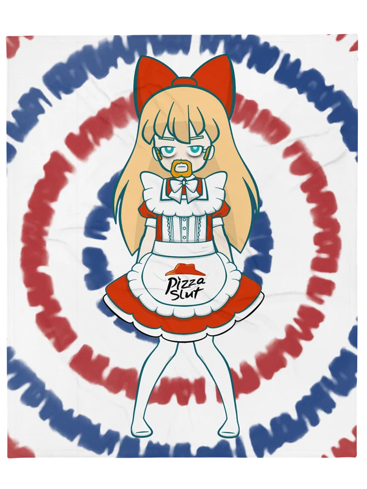 Pizza Slut Throw Blanket product image (1)