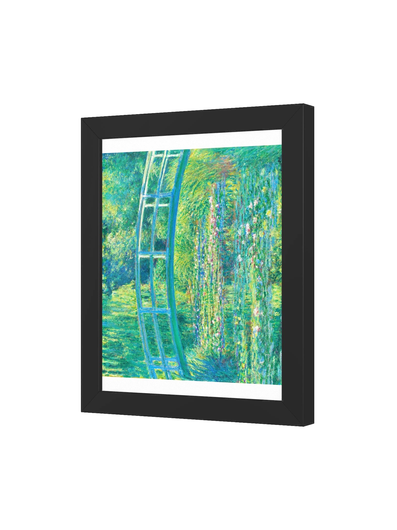 The Water-Lily Pond — Small Framed Matte Poster product image (7)