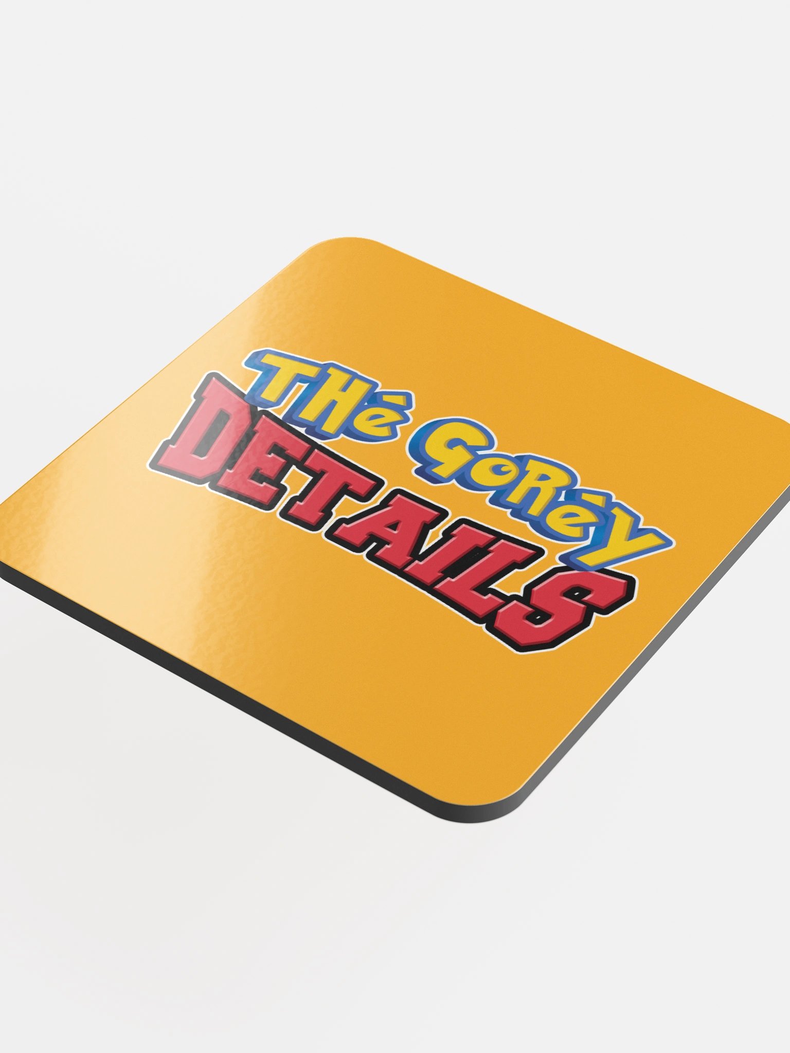 One-Hit K.O. Let's Go! - Glossed Cork Coaster product image (4)