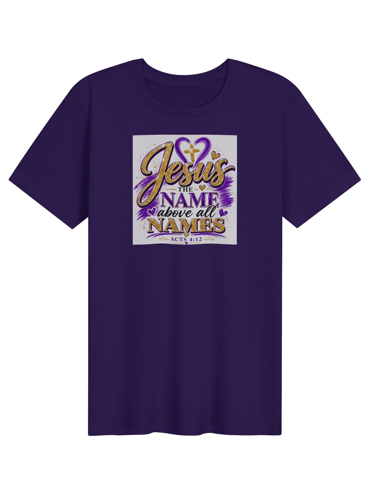 Jesus Name Above All Cotton Tee product image (1)