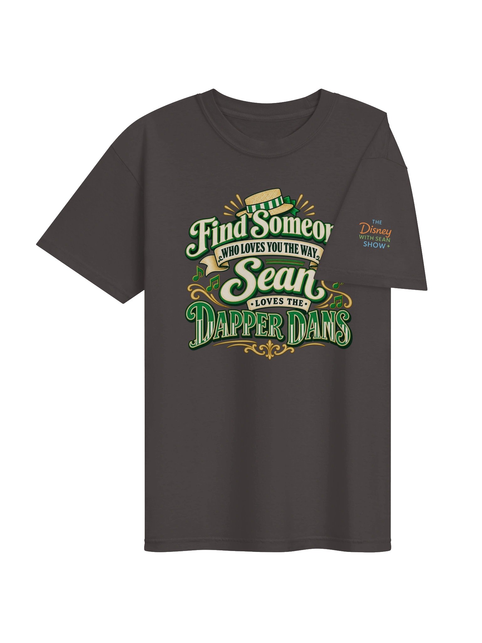 Find Someone Who Loves You the Way Sean Loves the Dapper Dans | Green Relaxed Fit Tee | TDWSS product image (22)