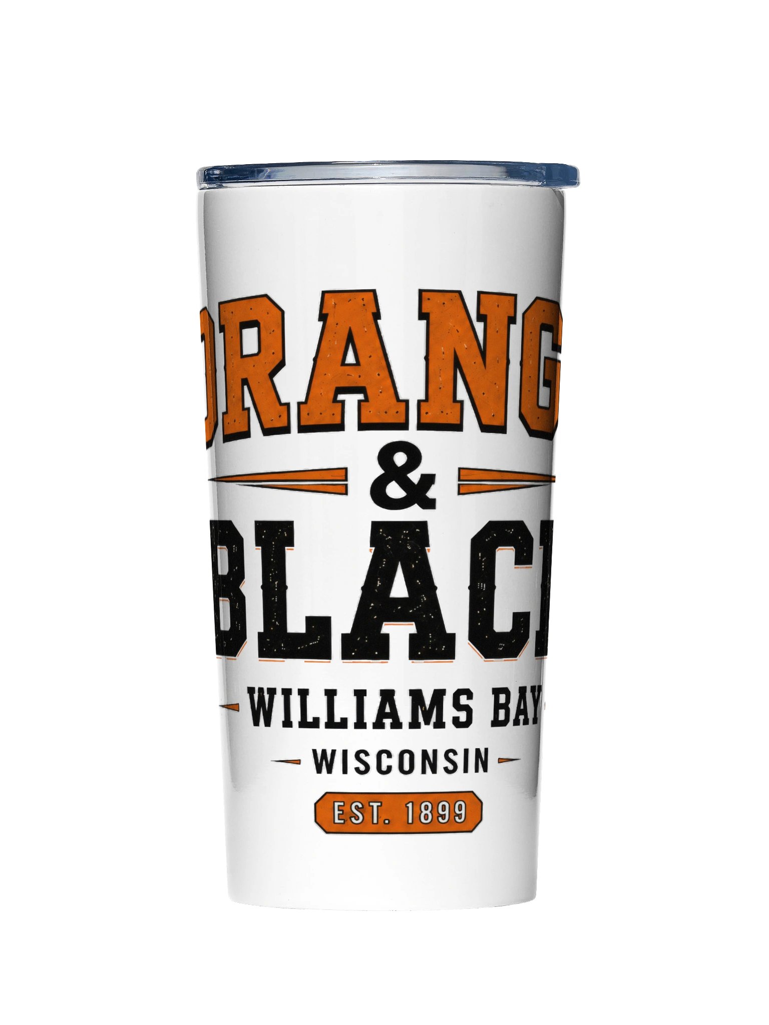 Orange & Black 20oz Tumbler product image (1)