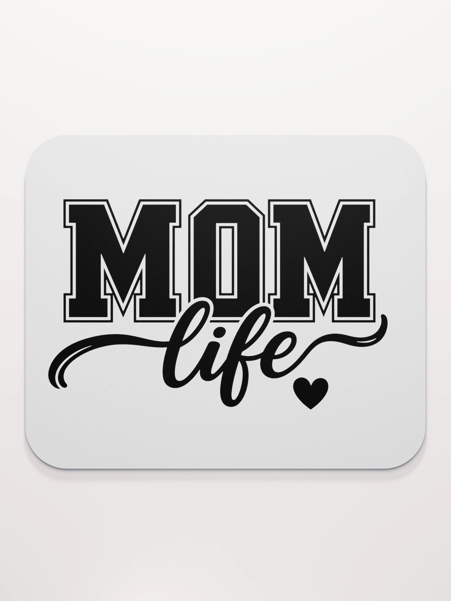Mom Life Mouse Pad | Varsity Mom Desk Accessory product image (2)