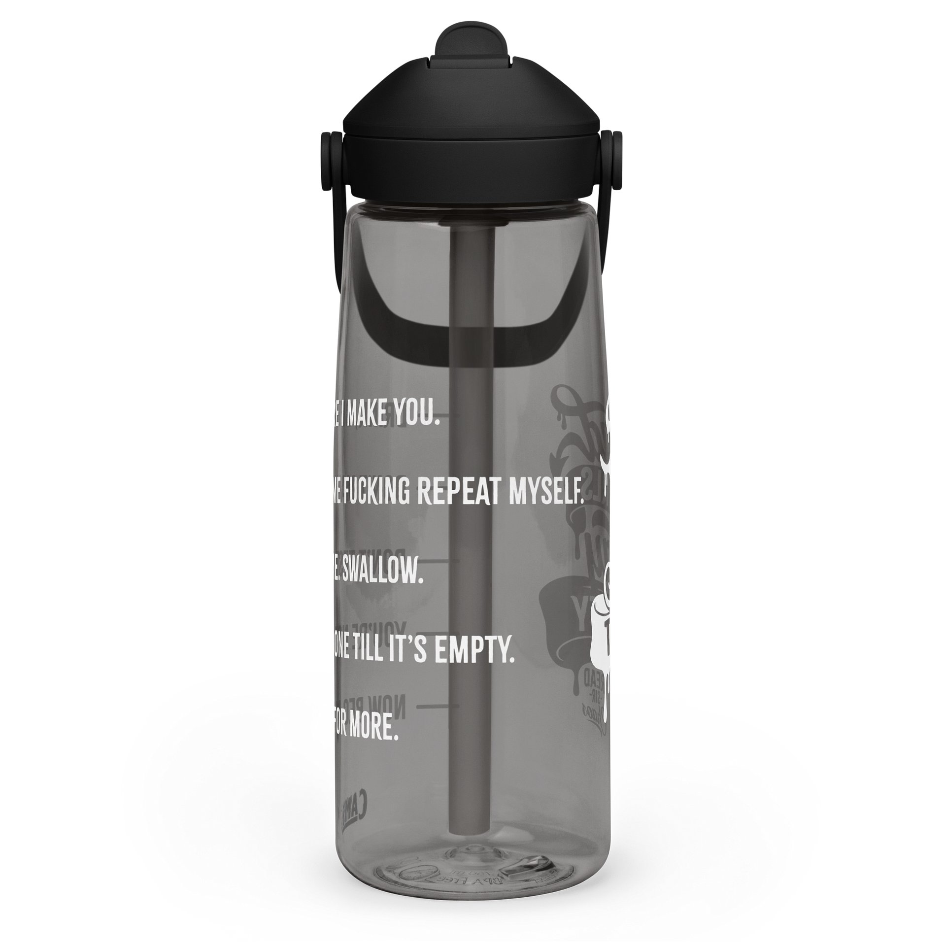 Bad Girls Stay Thirsty Flip Straw Bottle product image (13)
