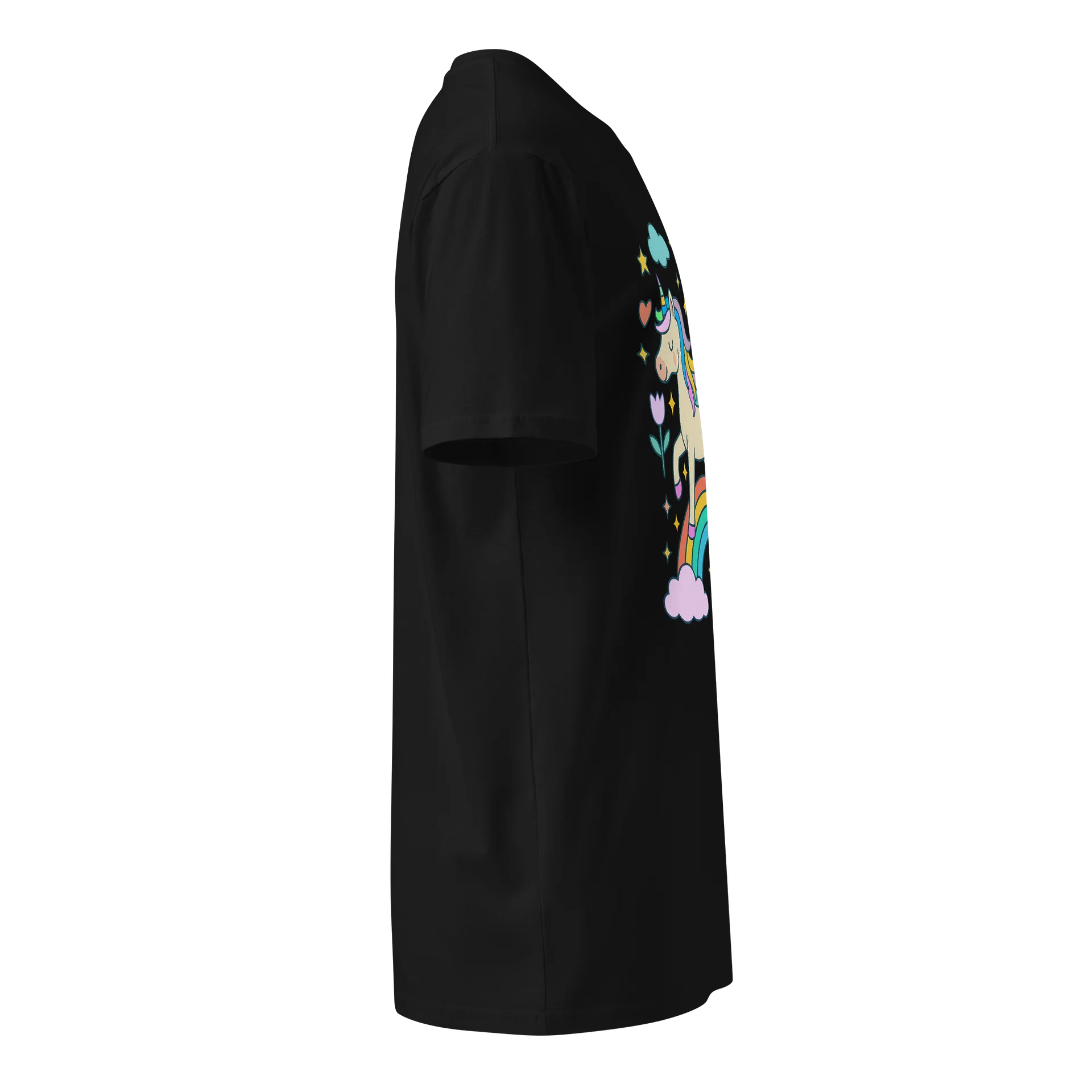 Sunshine Unicorn - Dollhouse Color Burst Aesthetic - AS Colour Unisex Premium T-Shirt product image (6)