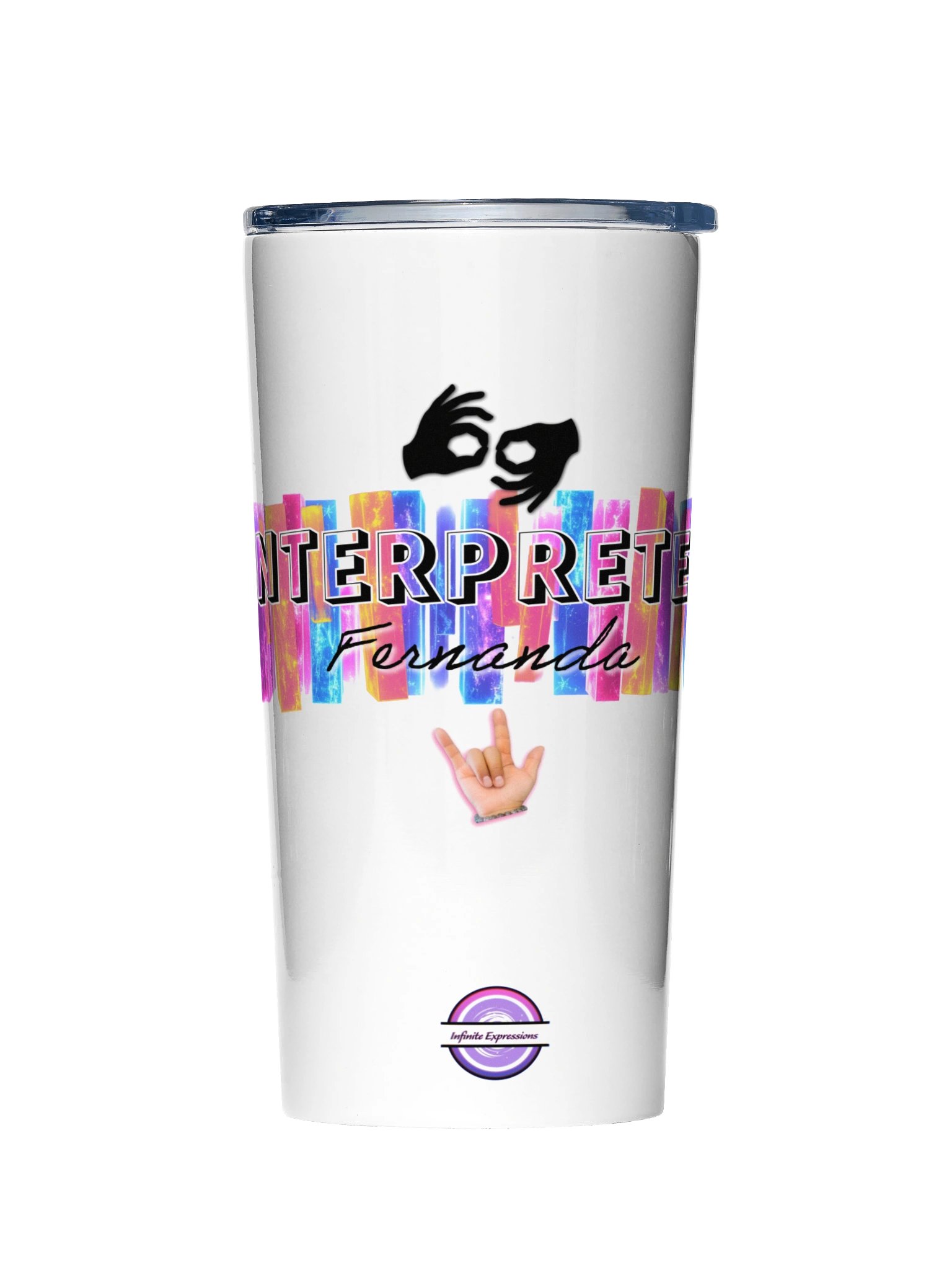 Interpreter Tumbler Personalized - Fernanda product image (1)