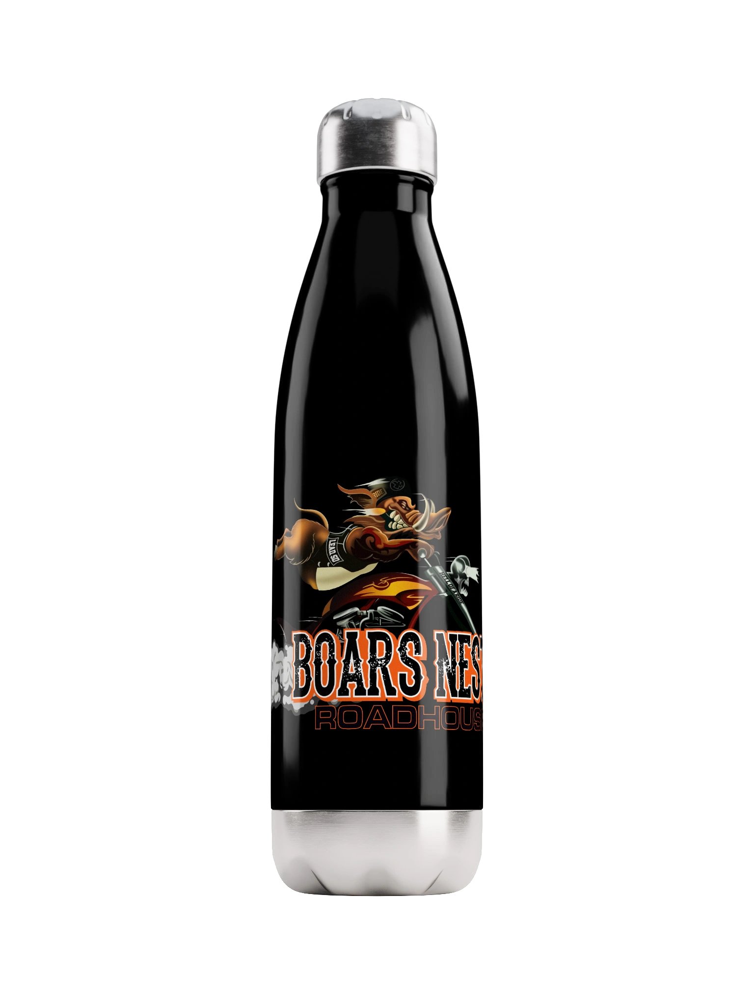 Wild Boar Biker Stainless Steel Water Bottle product image (2)