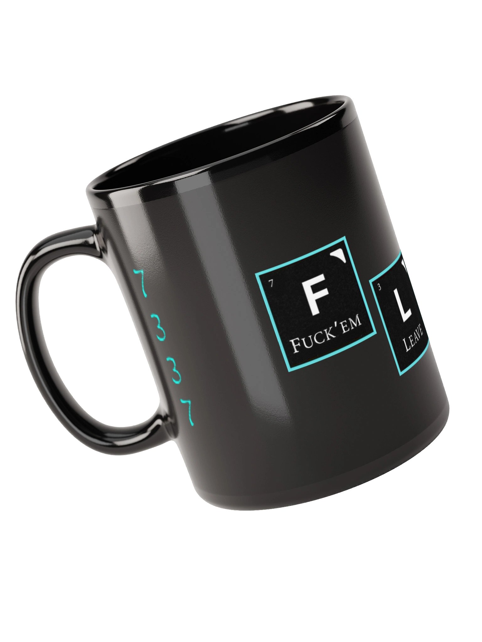 FLTP Black Glossy Mug product image (9)