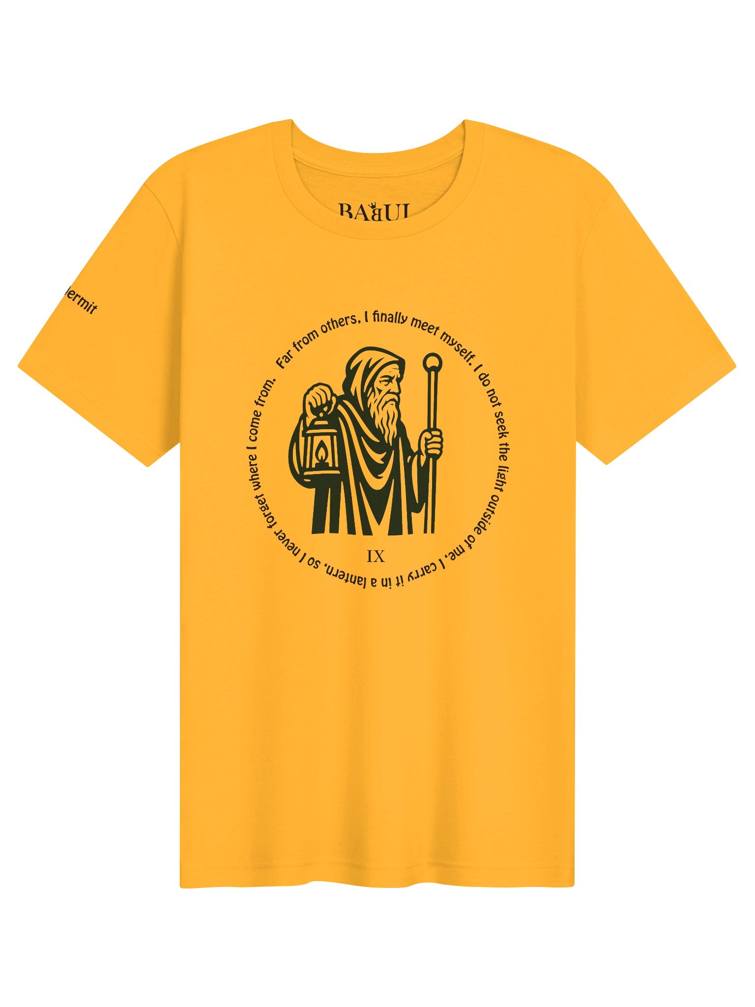 The Hermit - ArcanaPop T-Shirt – Where Tarot Magic Meets Pop Art product image (1)