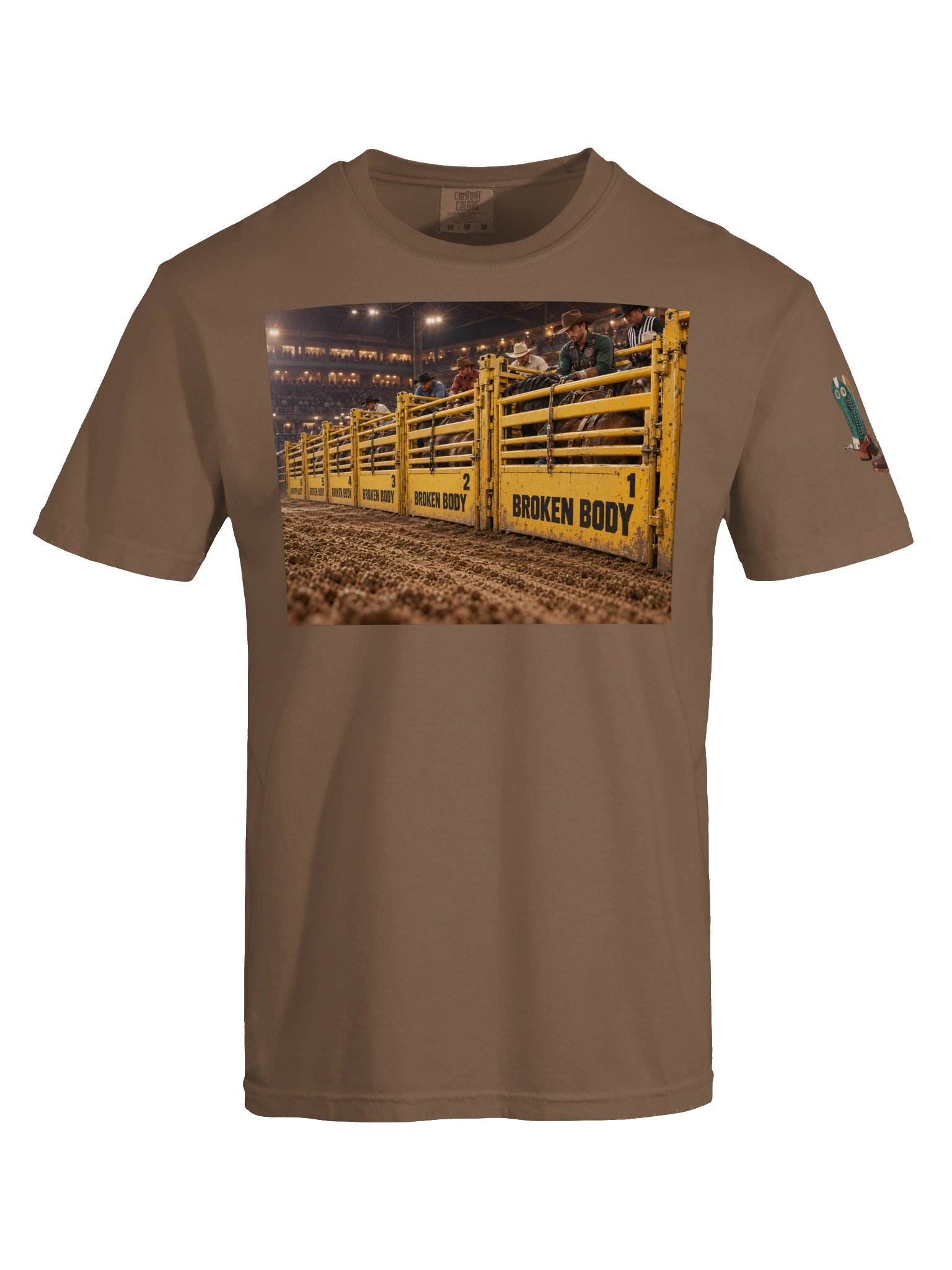 Saddle Bronc Get Ready T-Shirt | ROUGHSTOCK RODEO™ product image (119)