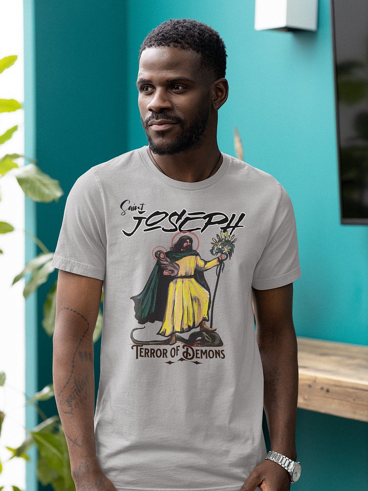 Saint Joseph- Terror of Demons T-Shirt ( English) product image (1)