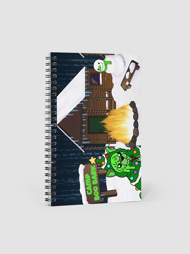 Merry Borkmas Camp Boo Bark 2025 NOTEPAD product image (1)