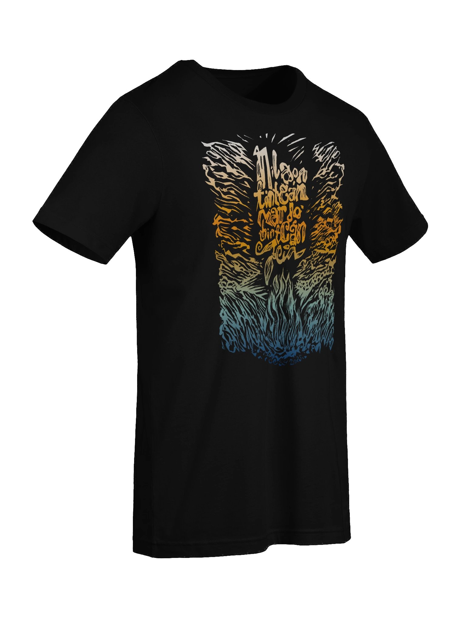 Níl aon tinteán mar do thinteán féin - Colour - Bella+Canvas Supersoft T-Shirt product image (5)