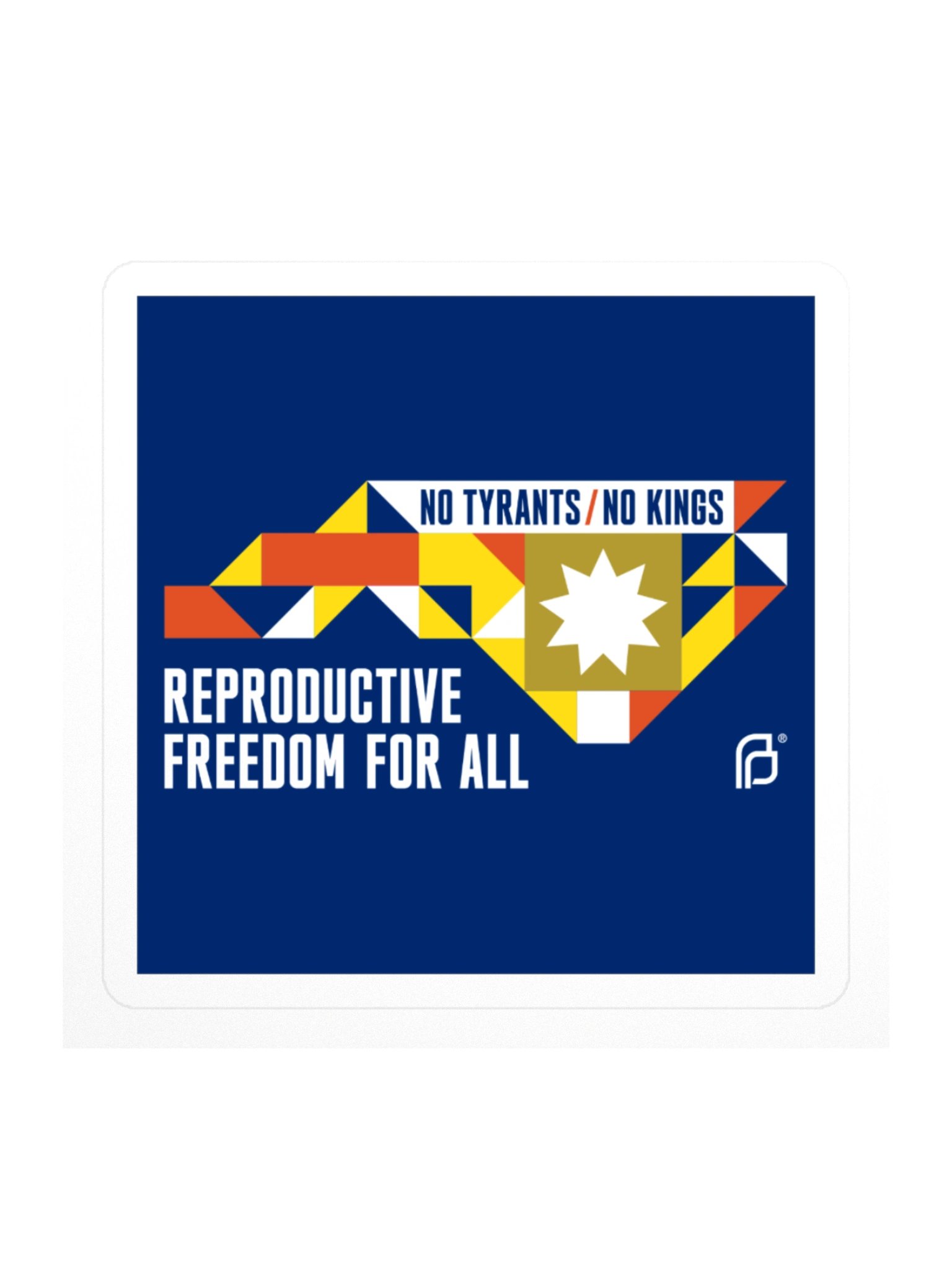 No Tyrants, No Kings Sticker — North Carolina product image (3)