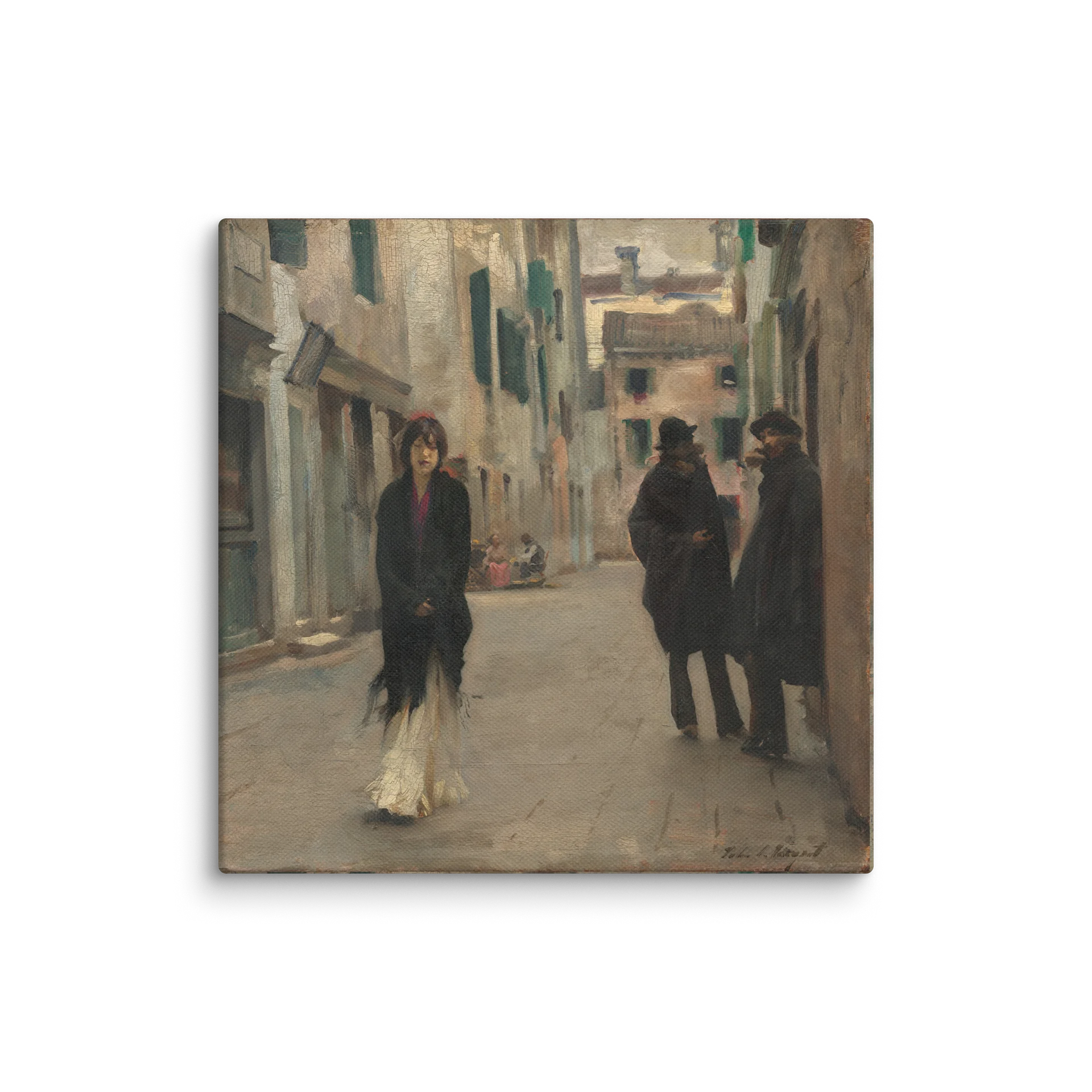 Street in Venice (John Singer Sargent) Canvas product image (2)
