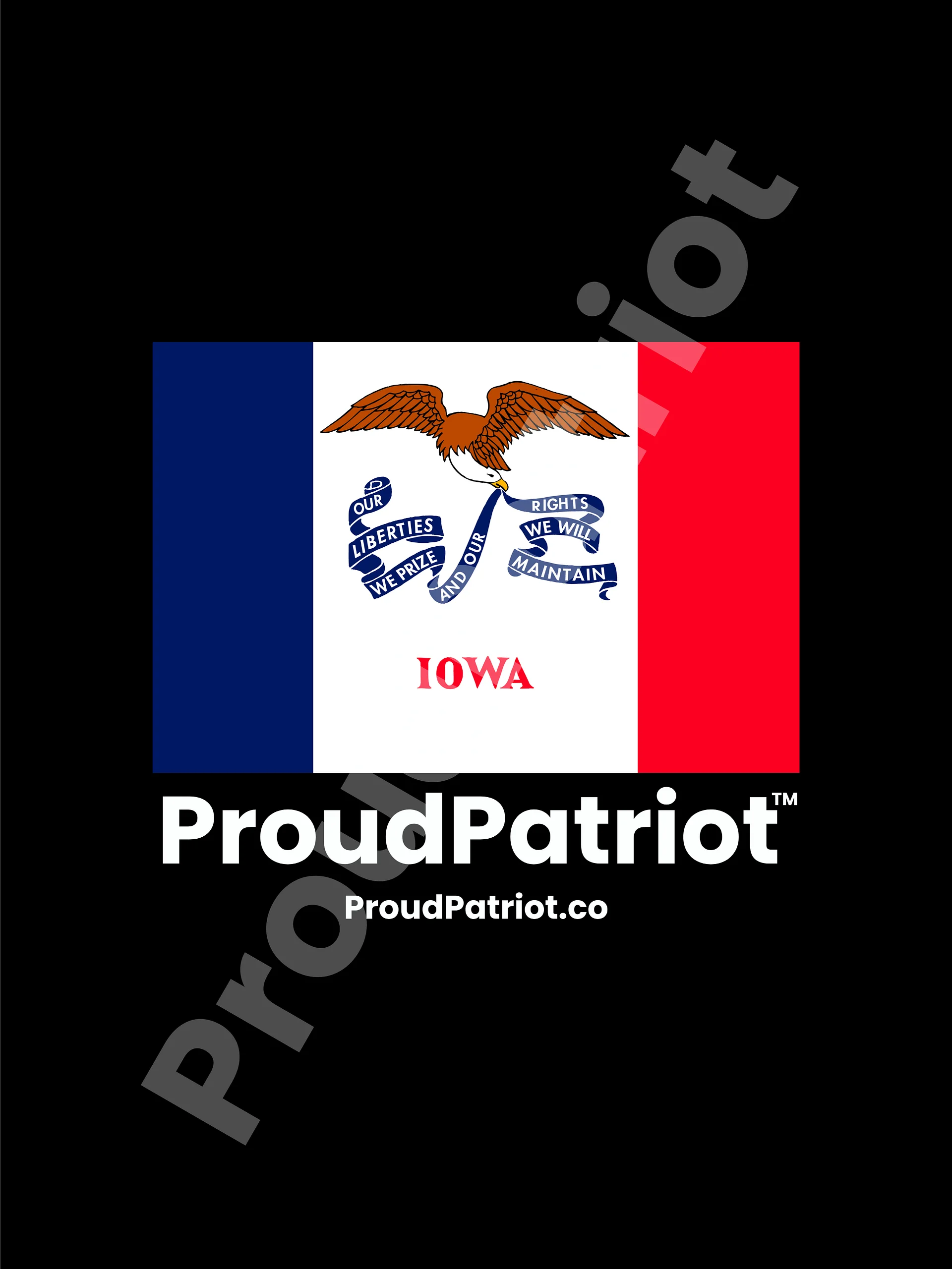 Iowa Proud Screensaver Dark Mode product image (1)