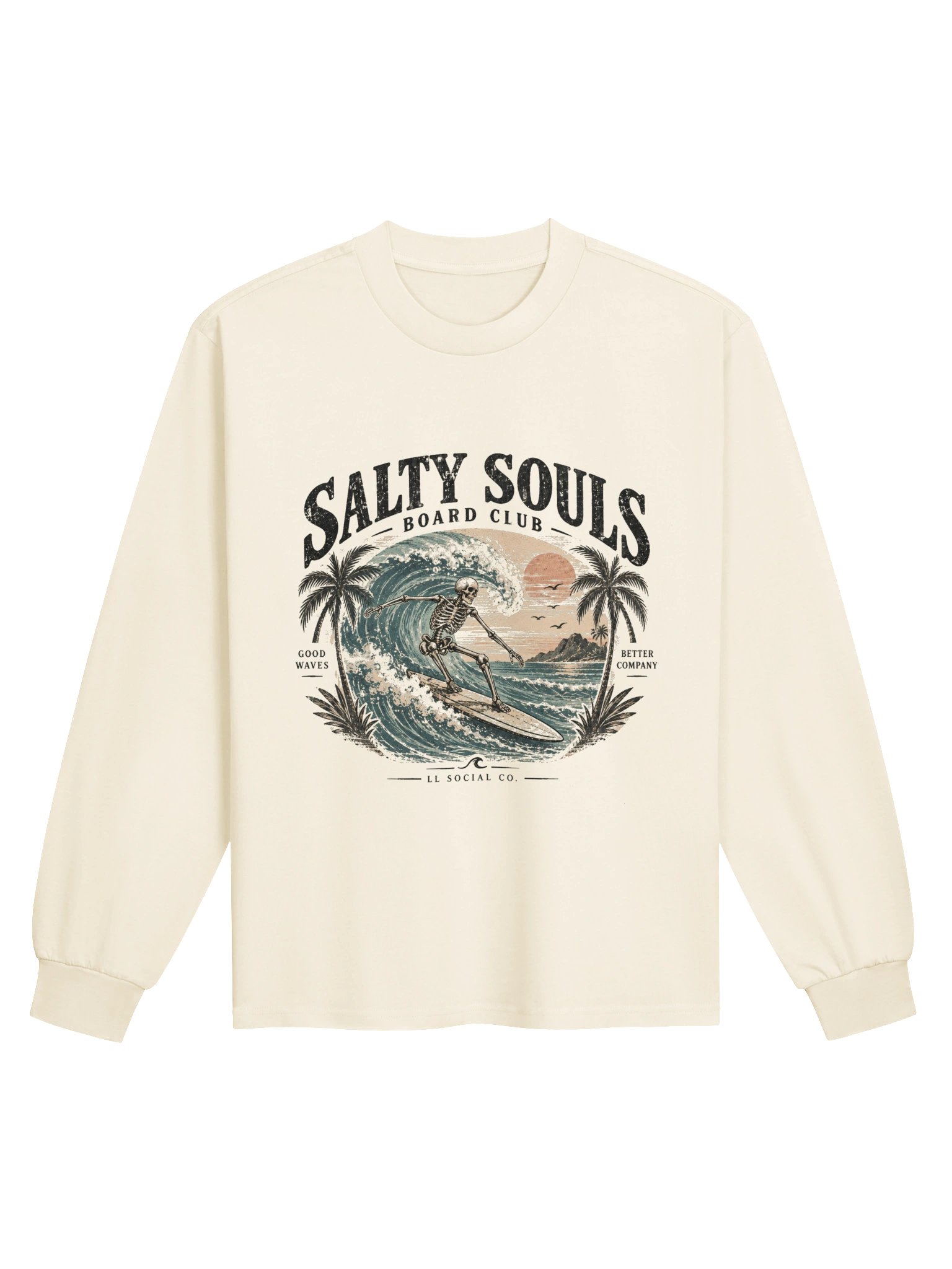 Salty Souls Board Club Premium Long Sleeve product image (2)