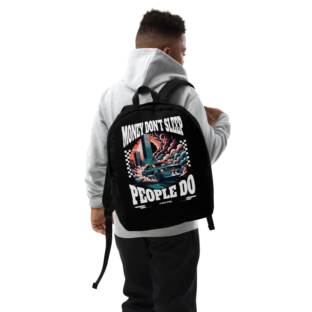 Money Don't Sleep Backpack product image (8)