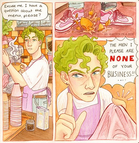 Don’t you DARE question Monte about the menu 😤☕️🤬

#oc #comic #originalcharacter