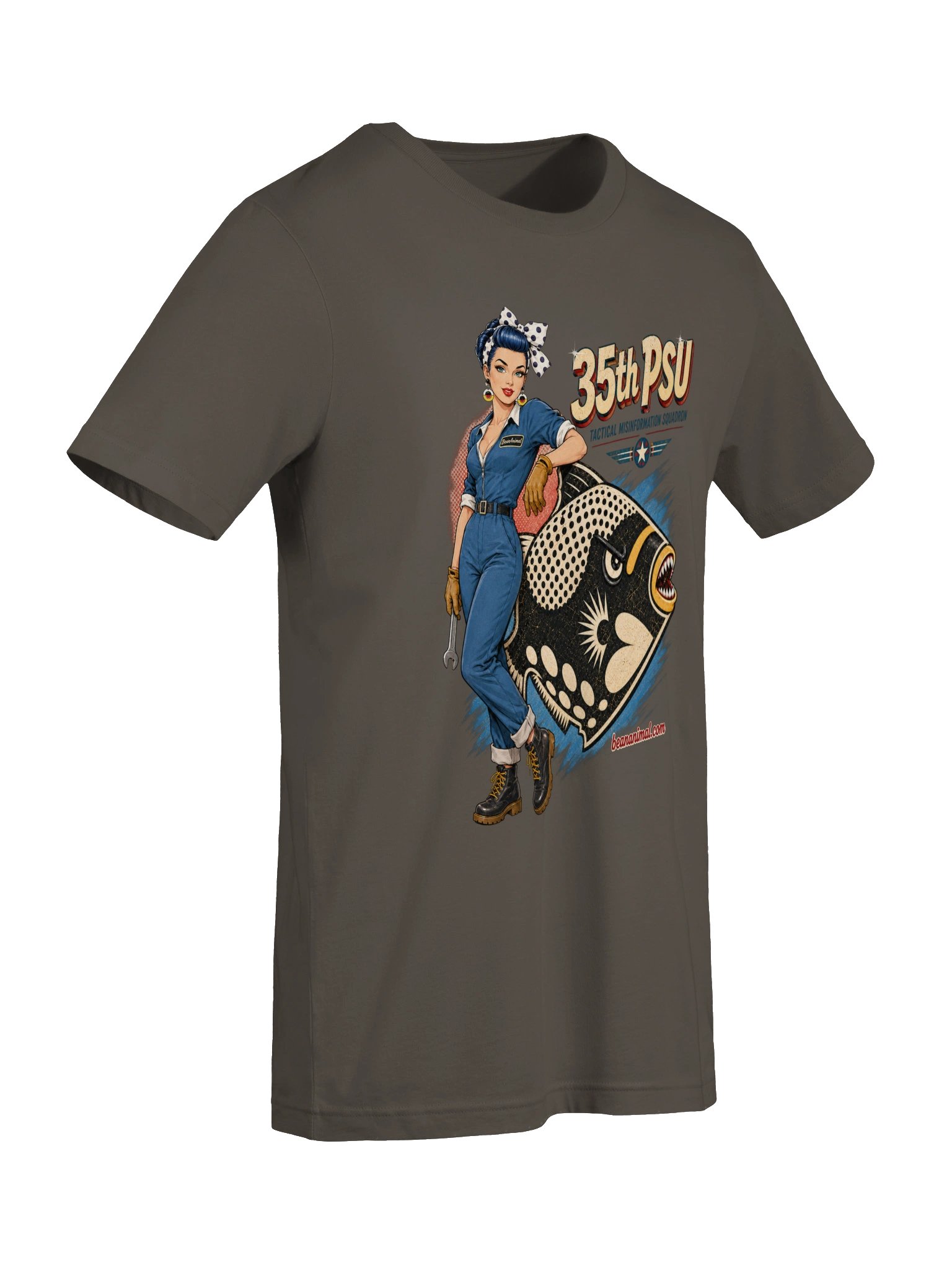 BeanAnimal 35th PSU Triggerfish Mechanic Tee product image (7)