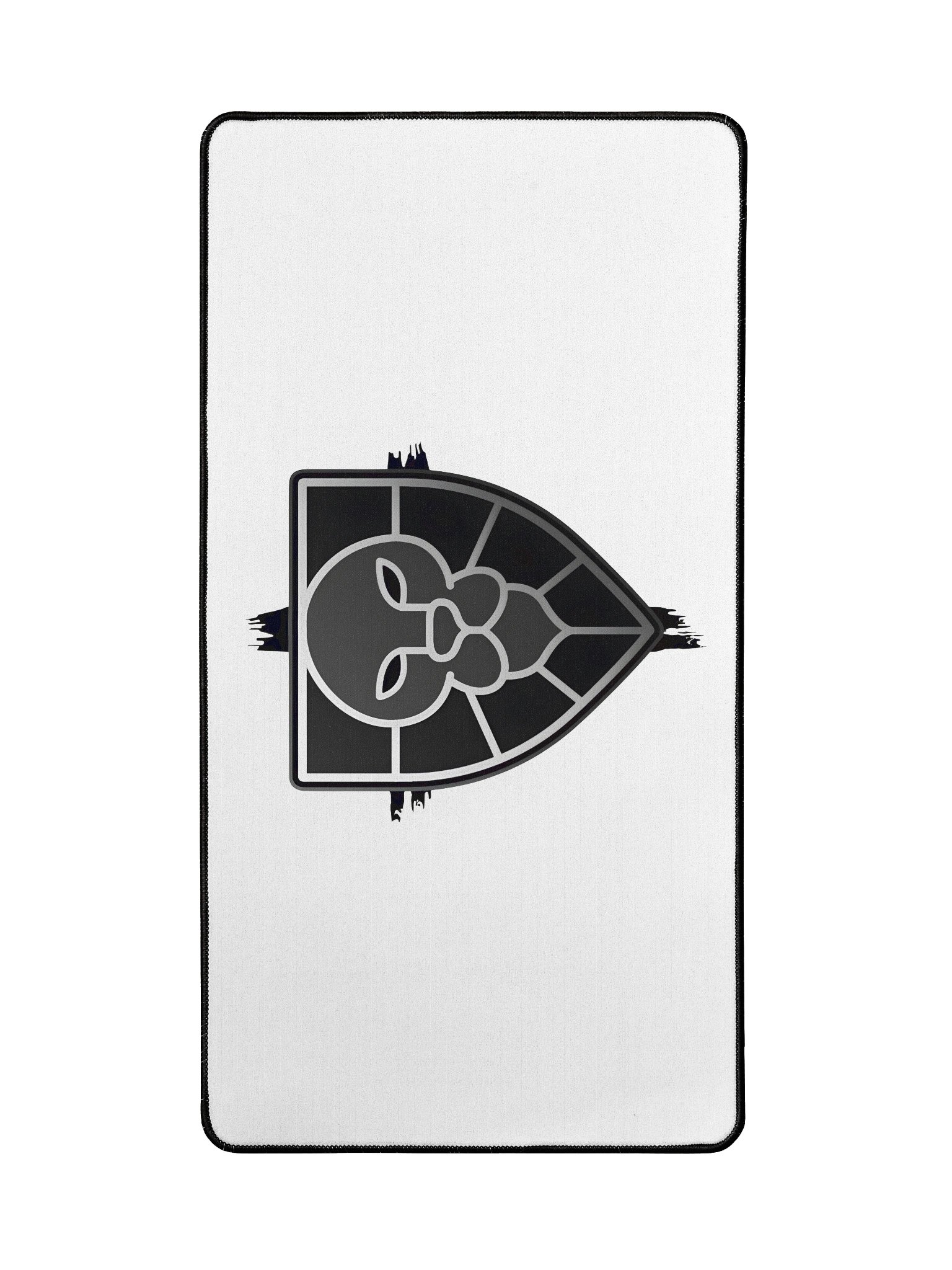 Lion Shield Large Desk Mat (White) product image (2)