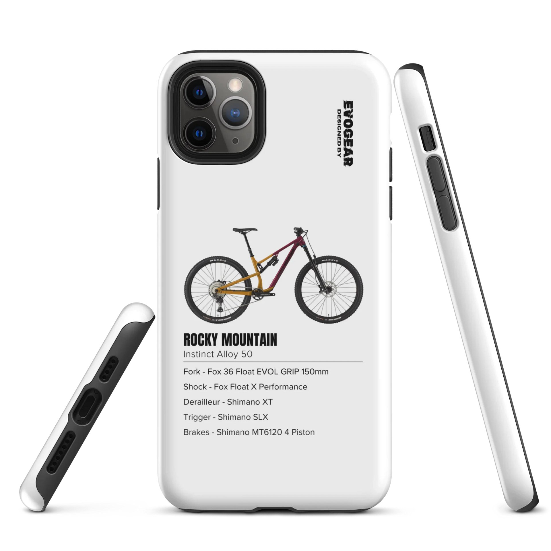 White Rocky Mountain Instinct Alloy 50 iPhone Case product image (5)