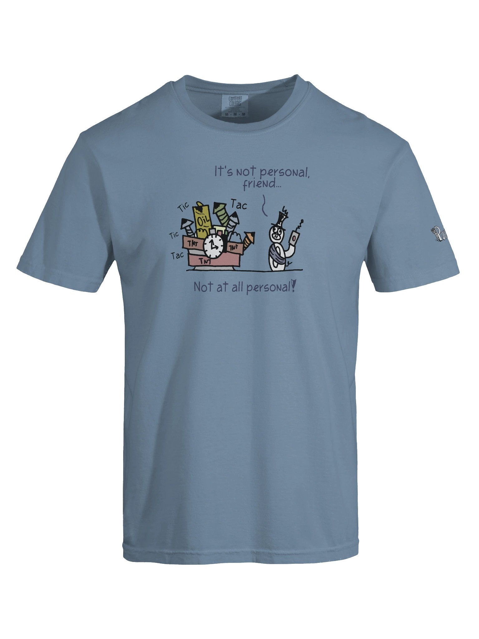 'Nothing personal' Pupsies! Heavyweight T-Shirt product image (7)