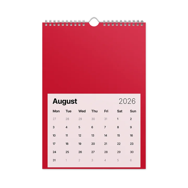 MADONNAROX: CALENDAR (RED) product image (2)