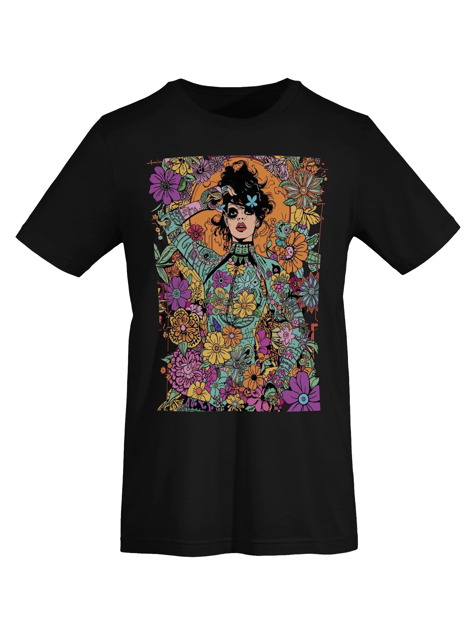 Blooming Muse Floral Graphic Supersoft Tee product image (4)