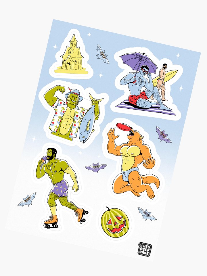 SUMMERWEEN Sticker Sheet product image (2)