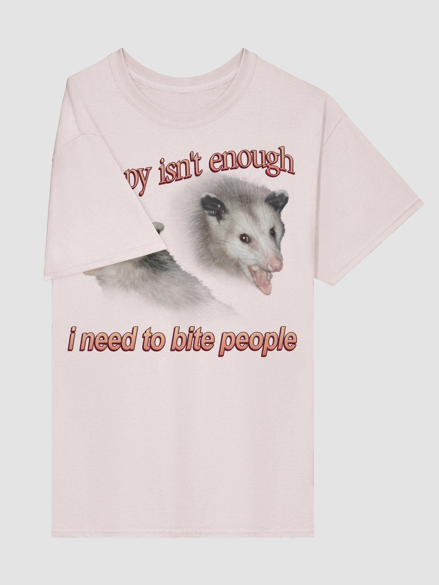 Therapy Isn't Enough Possum T-shirt product image (29)
