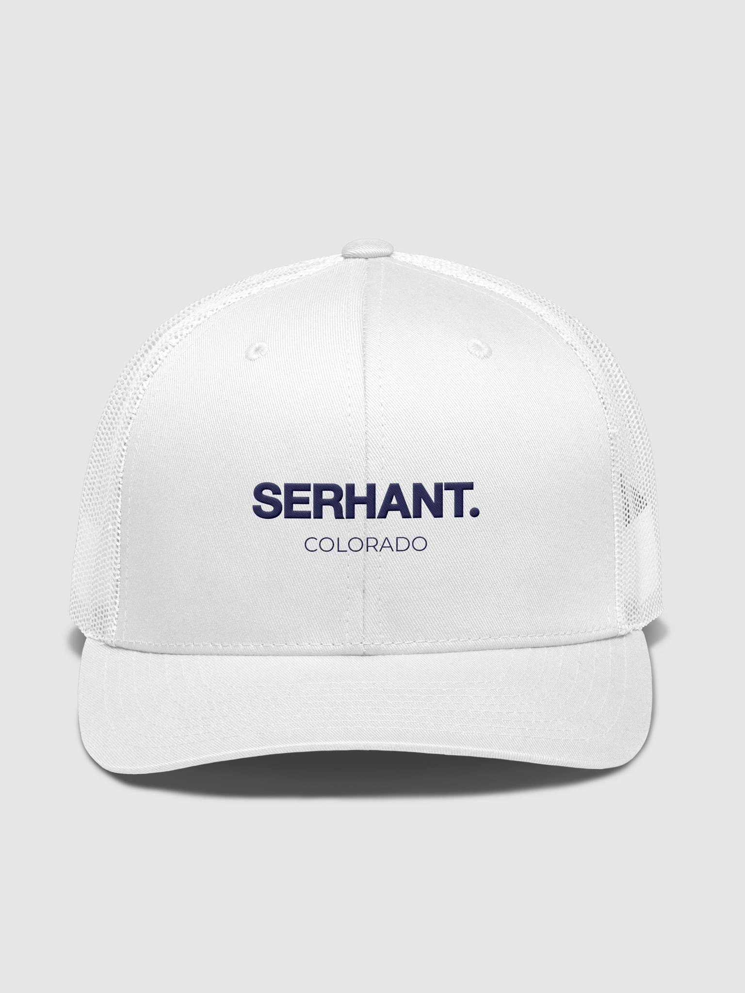 SERHANT. Colorado White Trucker Hat product image (1)