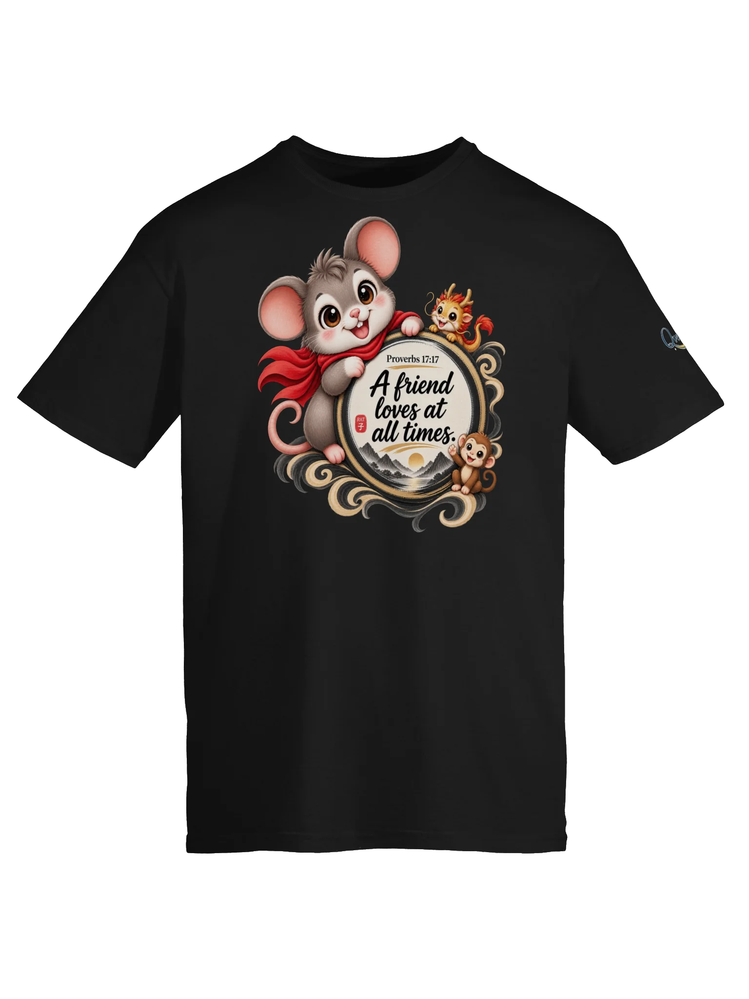 🐭Year of the Rat | Chinese Zodiac Trio Unisex T-Shirt product image (5)