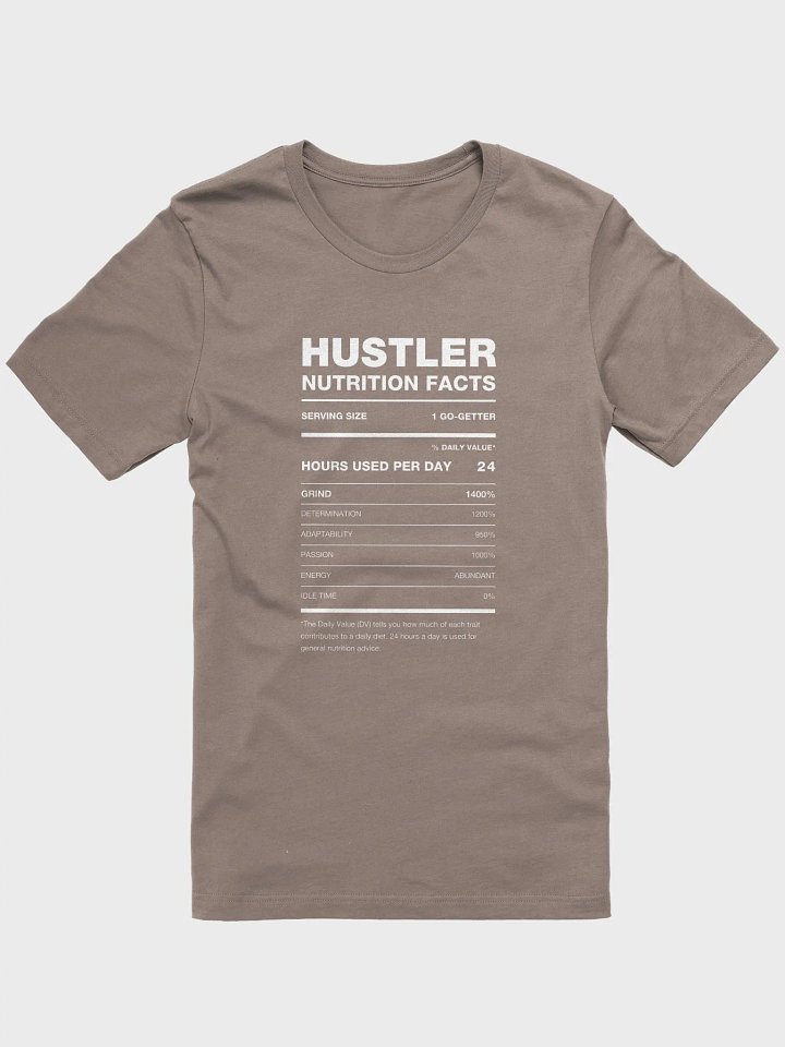 HUSTLER Nutrition Facts Supersoft Tee product image (11)