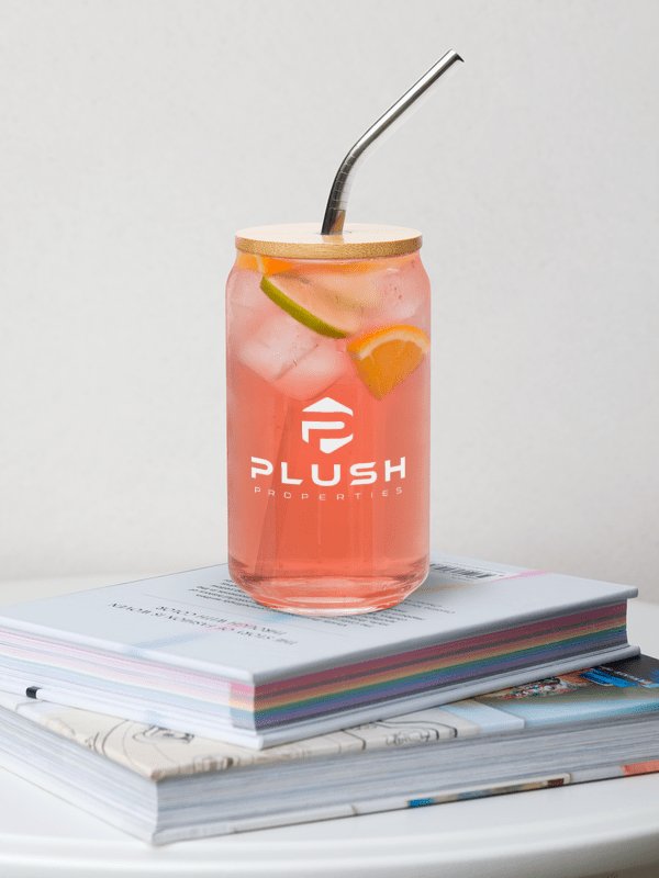 Plush Can-Shaped Glass - White product image (2)