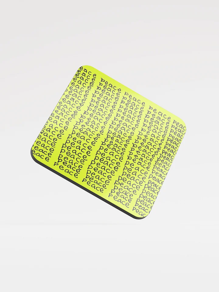 Peace 2 Coaster (Yellow) product image (1)