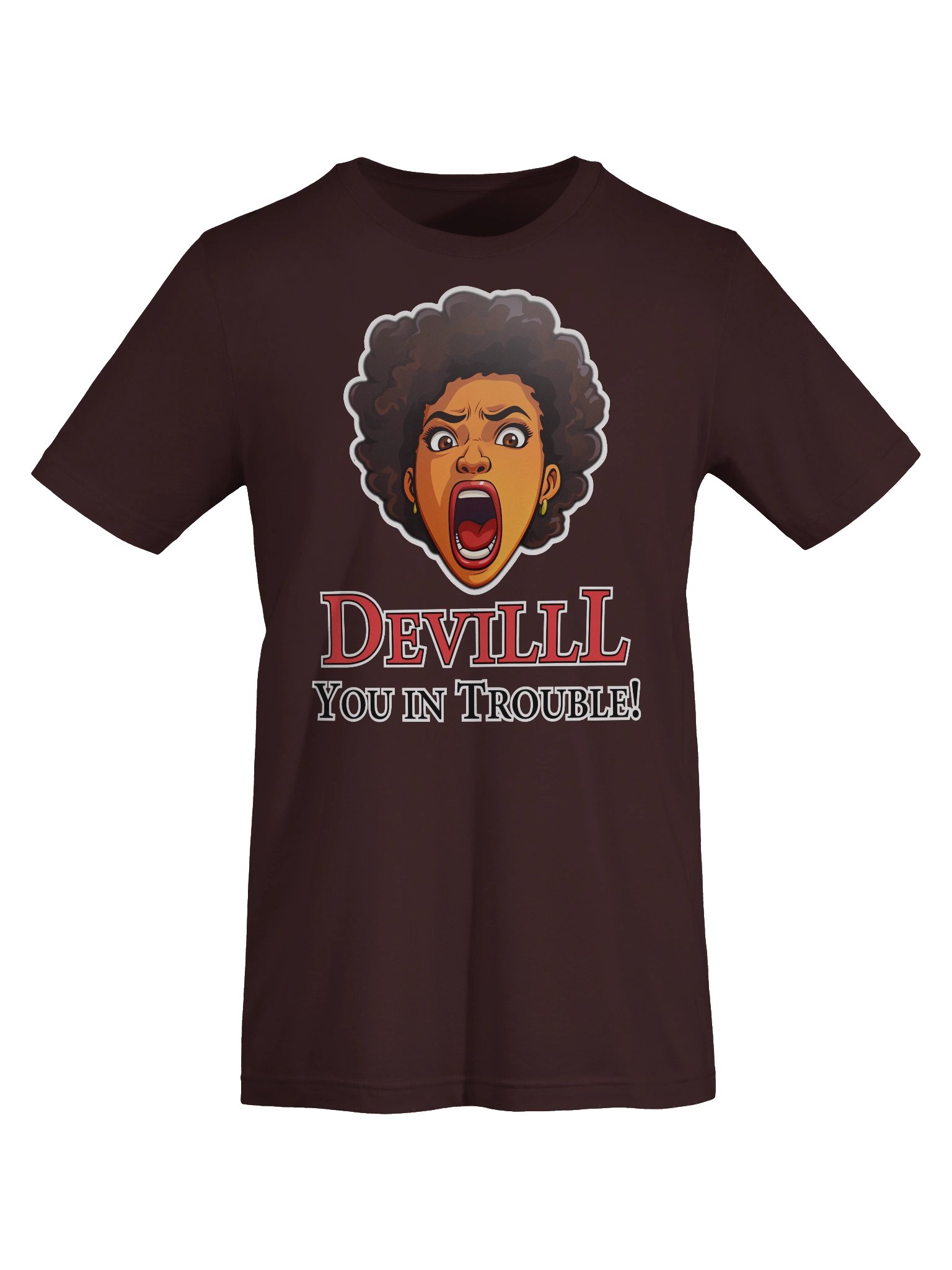 Devilll, You in Trouble Drk, T-Shirt product image (5)