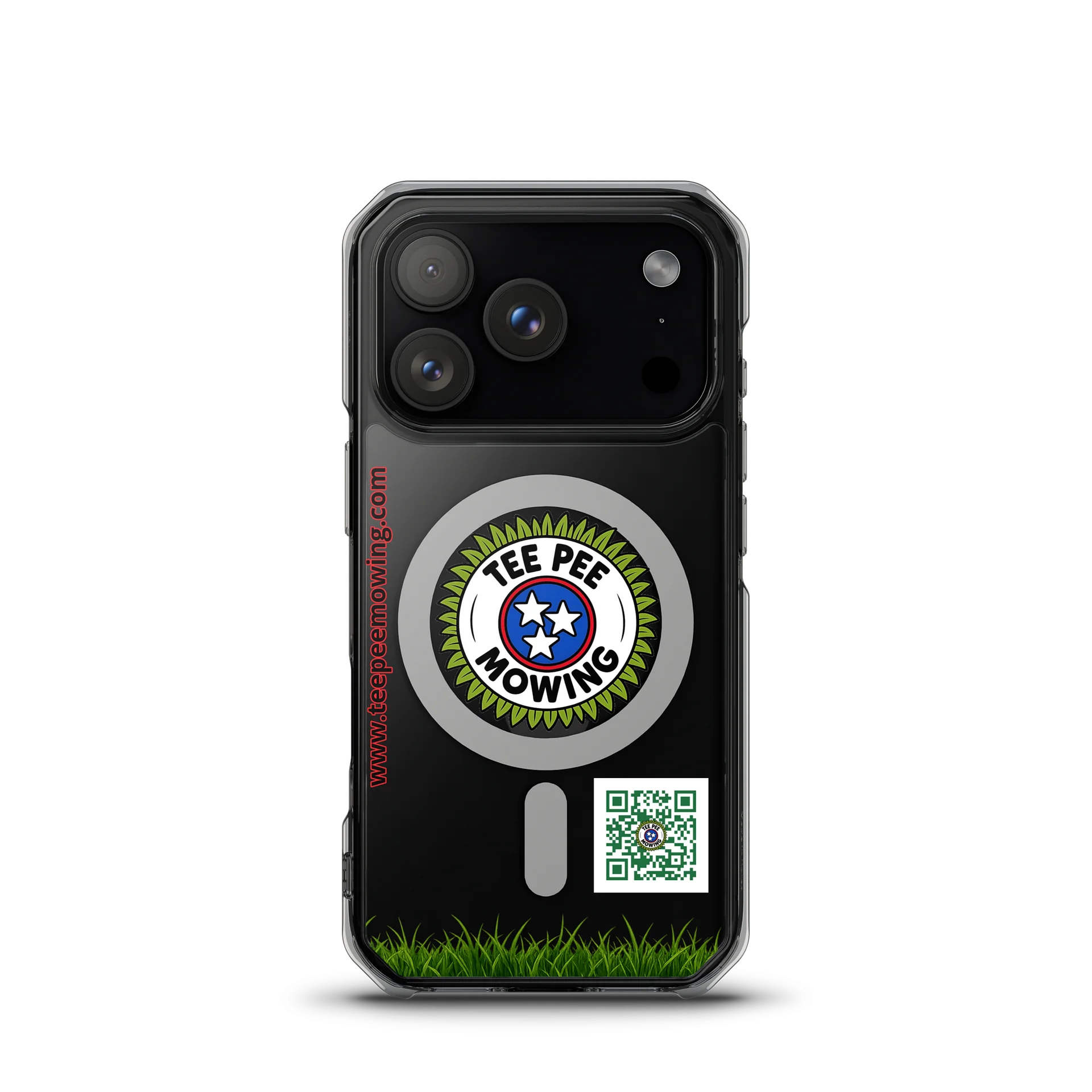 Tee Pee Mowing iPhone 17 Pro MagSafe Style Case product image (1)