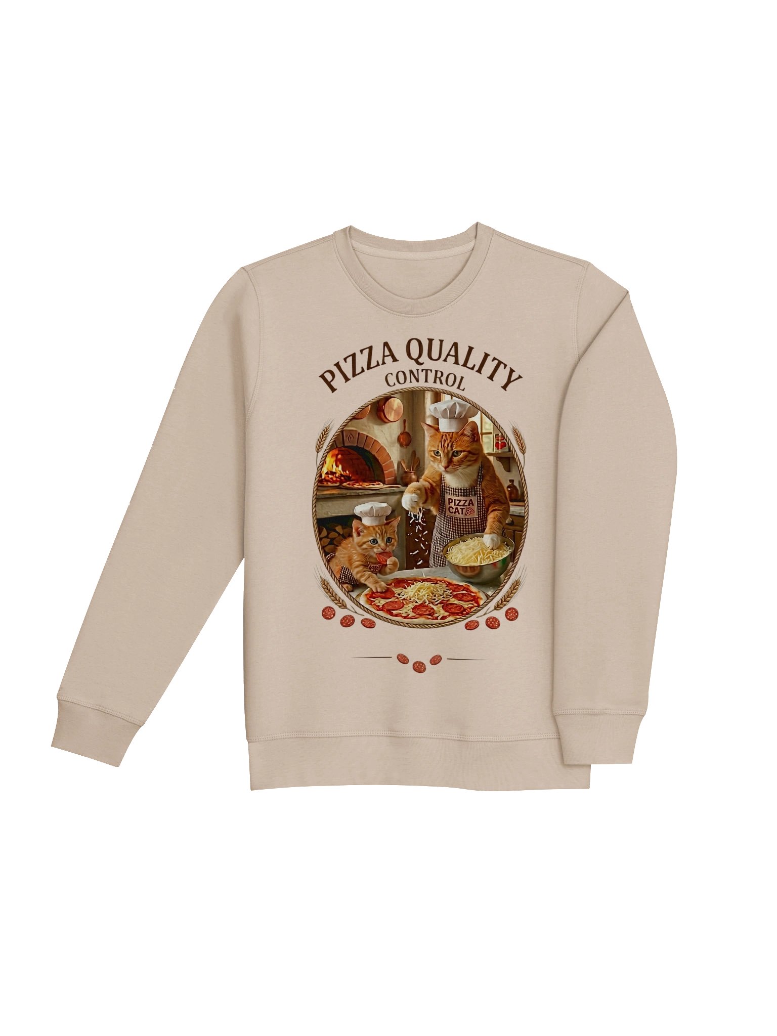 T&S : Pizza Quality Control - Sweatshirt product image (12)