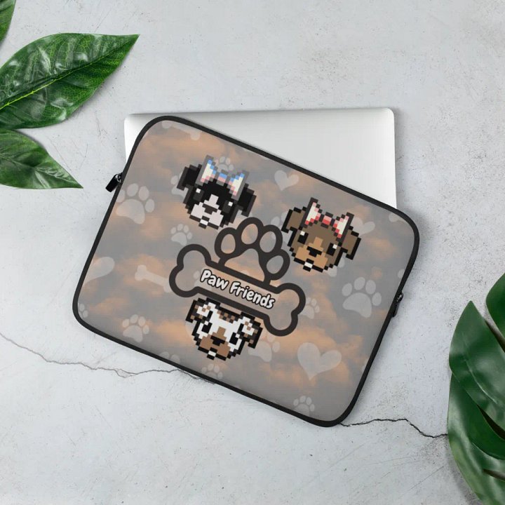 Paws Friends Laptop Sleeve product image (2)