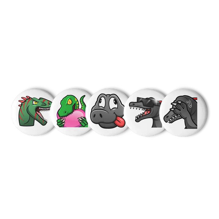 Dino-mite Dinosaur Pin Set #2 product image (3)