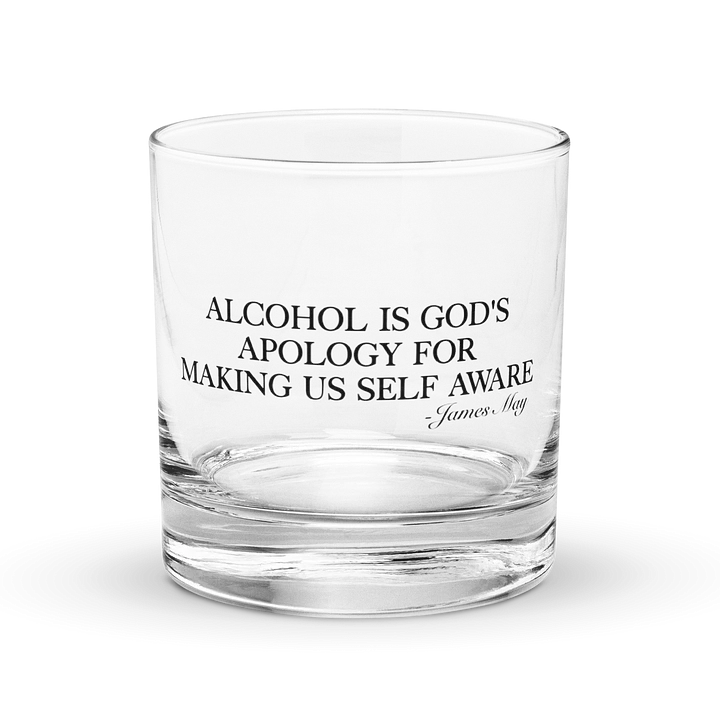 god's apology rocks glass product image (1)