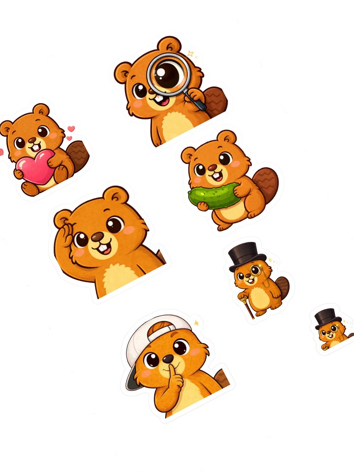 Sir Beaverton Stickers product image (1)